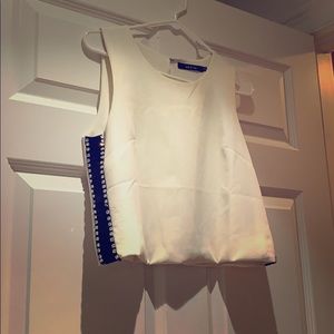 Off White Crop Top